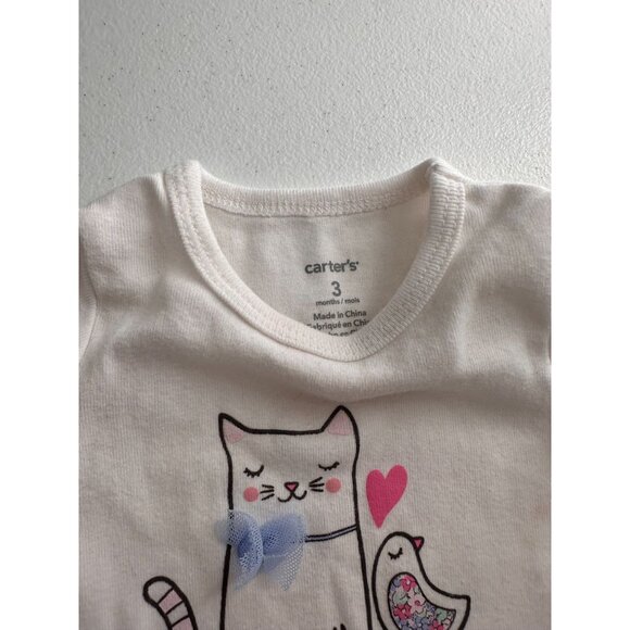 Baby Girl Clothing Bundle 0-3M Mixed Brands & Styles Dresses Tops Bottoms Romper - Picture 15 of 16